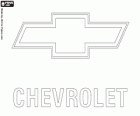 Logo of Chevrolet, American automotive brand