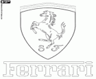Ferrari logo, Italian sports car brand