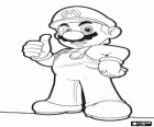Mario, the famous protagonist of the videogames Super Mario Bros