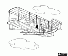One of the first manned aircraft, The Wright brothers's plane