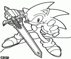 Sir Sonic, Sonic with the sword of a knight