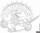 Toronto Raptors logo, NBA team. Atlantic Division, Eastern Conference