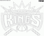 Logo Sacramento Kings, NBA team. Pacific Division, Western Conference