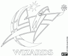 Logo Washington Wizards, NBA team. Southeast Division, Eastern Conference