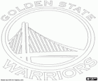 Logo of Golden State Warriors, NBA team. Pacific Division, Western Conference