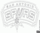 Logo San Antonio Spurs, NBA team. Southwest Division, Western Conference
