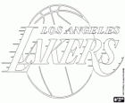 Logo Los Angeles Lakers, NBA team, Pacific Division, Western Conference