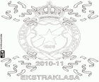 Wisla Krakow, champion of the Polish football league Ekstraklasa 2010-2011