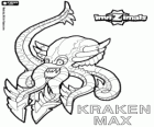 Kraken Max. Invizimals. A giant octopus with big teeth