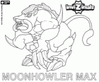 Moonhowler Max. Invizimals. Lives in total darkness but is afraid of the dark
