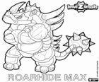 Roarhide Max. Invizimals. Great fighters and fearsome enemies