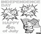 The Independence Day of the USA takes place on 4 July. It commemorates the Declaration of Independence from the Kingdom of Great Britain in 1776