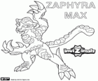 Zaphyra Max. Invizimals. The zaphyras are felines with their bodies covered with purple jewels