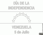 Independence Day of Venezuela. On 5 July in commemoration of the Declaration of Independence from Spain in 1811