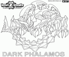 Dark Phalamos. Invizimals Shadow Zone. This dangerous creature is the result of mutation of the Phalamos