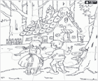 Hansel and Gretel puzzle. In the forest there is a very strange house