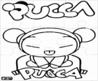 Pucca puzzle. Pucca has superhuman strength, a very witty and incredibly fast