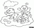 The Care Bears live in a place far away in the clouds