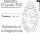 Uruguayan Declaration of Independence. Uruguay's independence with respect to Brazil was the August 25, 1825