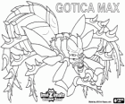 Gotica Max. Invizimals Shadow Zone. Small Invizimal but with immense power, Gotica is feared by all in the Mexican jungle