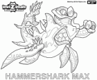 Hammershark Max. Invizimals Shadow Zone. A great searcher of pearl and treasures in the depths of the Pacific Ocean