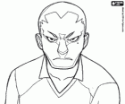 Ryugo Someoka or Kevin Dragonfly, the grumpy striker of Raimon football team