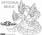 Hydra Max. Invizimals Shadow Zone. Strange and dangerous creature with three heads that turn to stone those who look into their eyes
