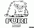 Furi. Moshi Monsters. A small shaggy troll 