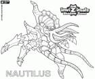 Nautilus. Invizimals Shadow Zone. It lives in the deep sea and use its tentacles as weapons electrifying