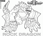 Rock Dragon. Invizimals Shadow Zone. Rock dragons live in the craters of volcanoes