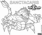 Sanctacaris. Invizimals Shadow Zone. The first dinosaur who used its hands to fight
