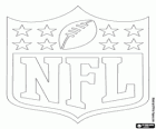 Logo of the NFL. National Football League