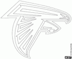 Logo for Atlanta Falcons, american football team from the NFC South division, Atlanta, Georgia