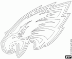 Logo of Philadelphia Eagles, american football franchise in NFC East Division, Philadelphia, Pennsylvania