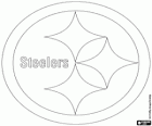 Pittsburgh Steelers logo, american football team in the North Division in the AFC, Pittsburgh, Pennsylvania