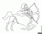 Sagittarius. The centaur, the archer. Ninth sign of the zodiac. Latin name is Sagittarius