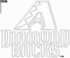 Arizona Diamondbacks logo, professional baseball team from the West Division National League, Phoenix, Arizona