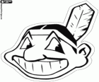 Cleveland Indians logo, baseball team in the Central Division American League, Cleveland, Ohio