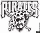 Pittsburgh Pirates logo, professional baseball team based in Pittsburgh, Pennsylvania. National League Central Division