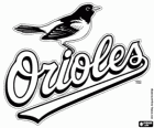 Baltimore Orioles logo, baseball team in the East Division American League, Baltimore, Maryland