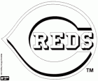 Cincinnati Reds logo, baseball team based in Cincinnati, Ohio. National League Central Division