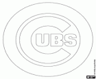 Chicago Cubs logo, baseball team from Chicago, Illinois. Central Division, National League