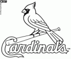 Saint Louis Cardinals logo, baseball team from the Central Division, National League, St. Louis, Missouri