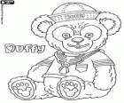 Duffy the Bear, a teddy bear or the plush bear in sailor suit