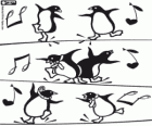 Dancing penguins in Happy Feet movies