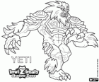 Yeti. Invizimals Shadow Zone. The powerful yetis live hidden in the highest peaks of the Himalayas