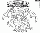Skylander Spyro, the dragon is a formidable adversary that can fly and shoot fire from the mouth. Magic Skylanders