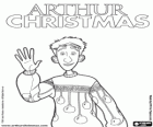 Arthur Christmas, the youngest son of Santa Claus