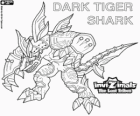 Dark Tiger Shark, latest evolution. Invizimals The Lost Tribes. The dark side of the master of the Invizimals is not an evil creature