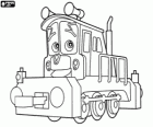 Calley, small shunting locomotive which also has other utilities in emergencies